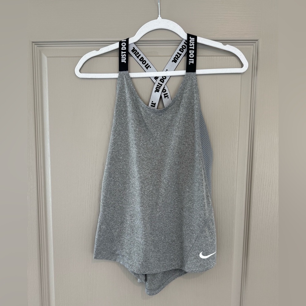Nike Dri-FIT Gray Athletic Tank